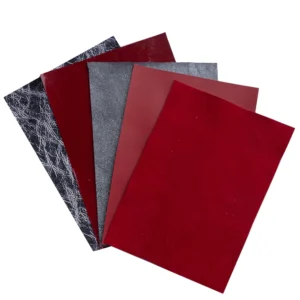 Puna-hopeiset aitonahkapalat